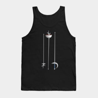 Fencing weapons Tank Top